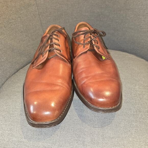 Florsheim Plain Oxford cognac brown sz 13M - Picture 1 of 9